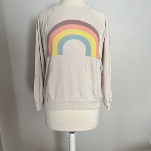 Wildfox After The Rain rainbow sweatshirt